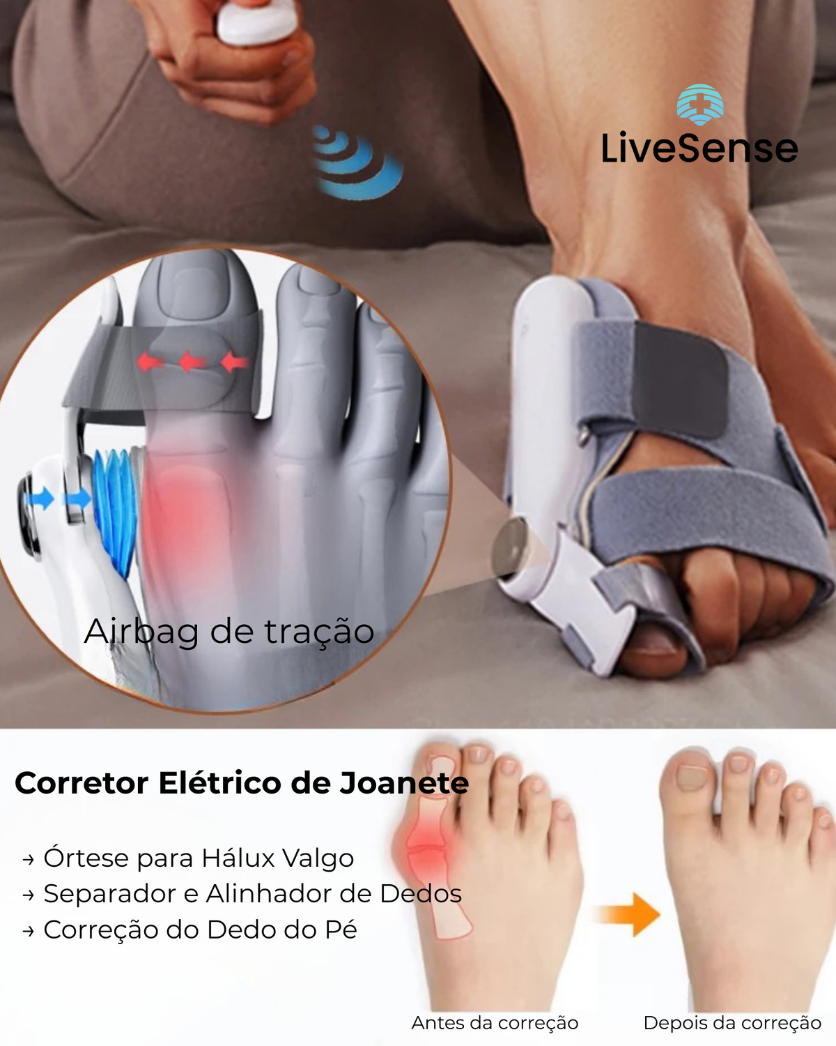 Corretor LiveSense ValgoAir